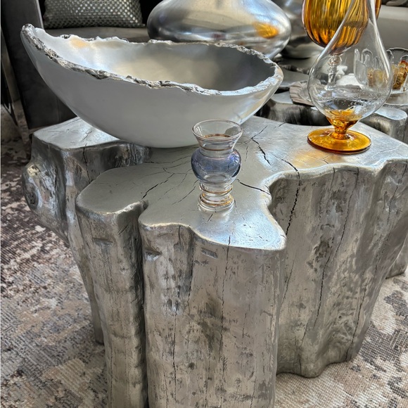 Vintage 4 inch decor Chachki for your mid-century modern home 24 karat gold - Picture 7 of 14